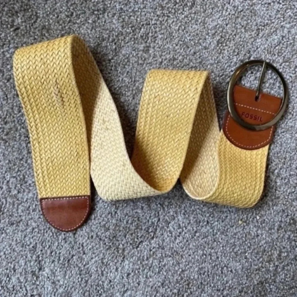 Fossil Accessories - Fossil Island Weave Belt M